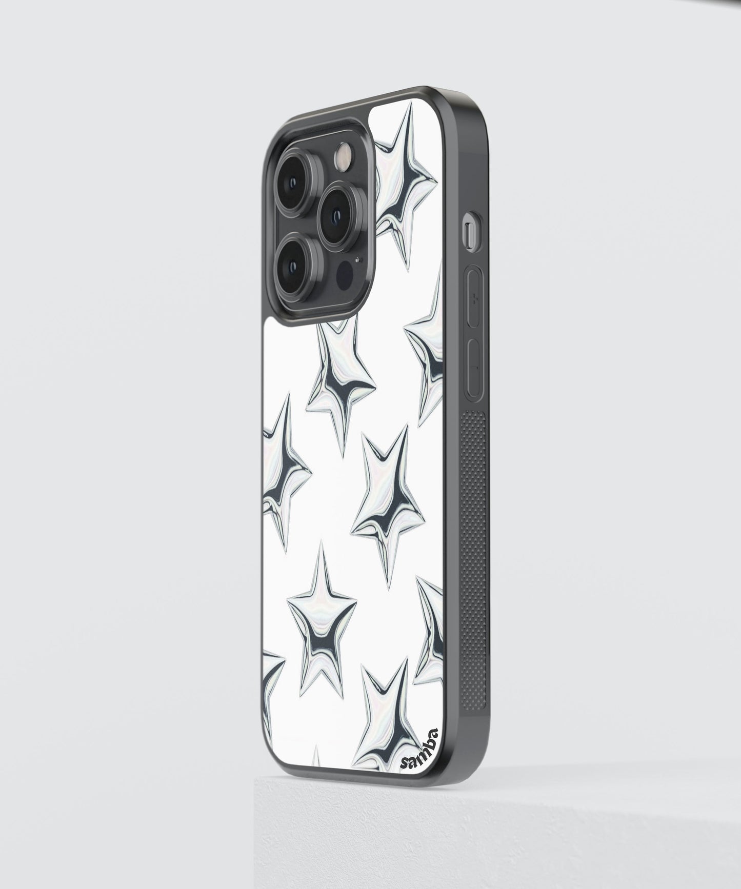 Black and White 01 | Silver Stars