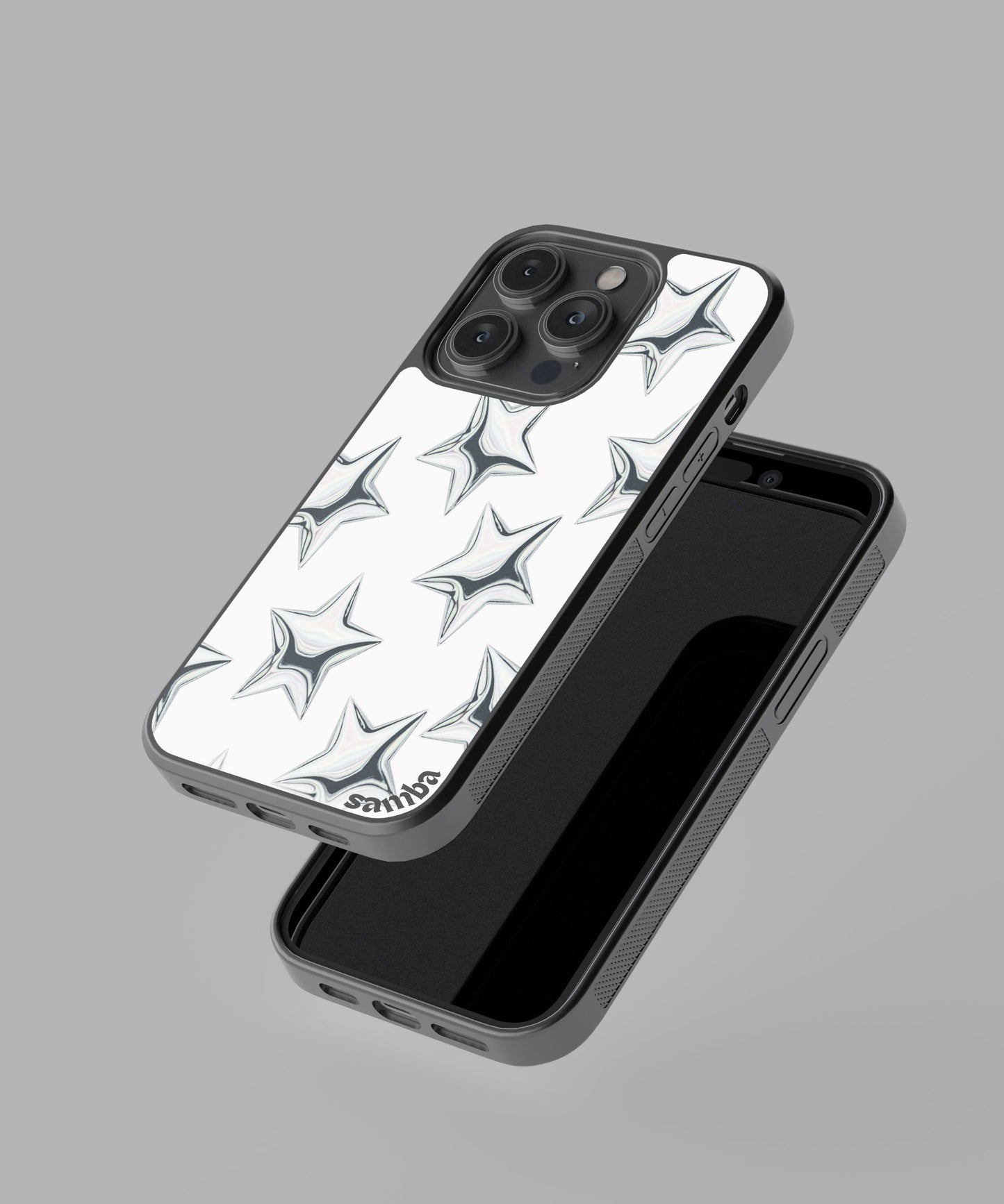 Black and White 01 | Silver Stars