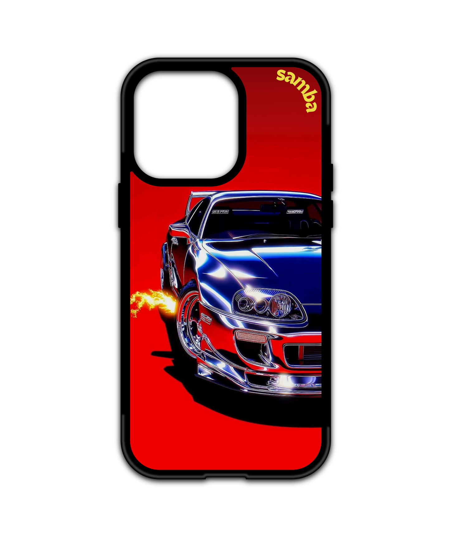 Metallic | Car on fire
