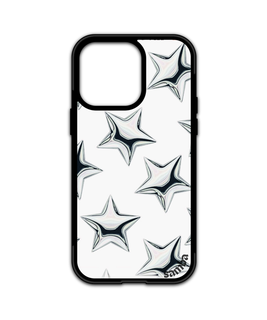 Black and White 01 | Silver Stars